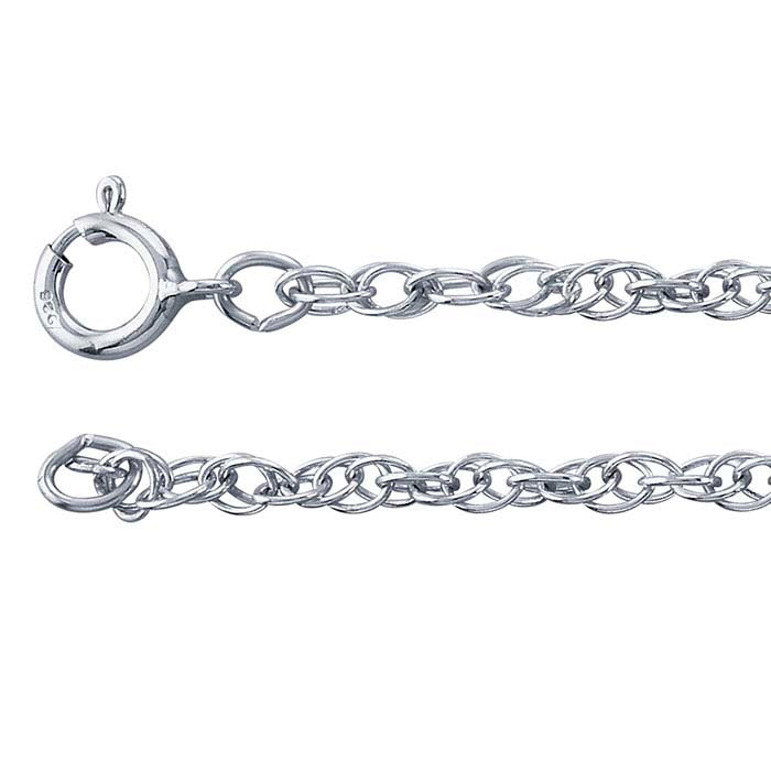 Sterling Silver Double-Rope Chain