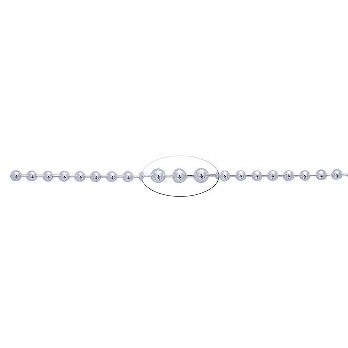 Sterling Silver Bead Chain