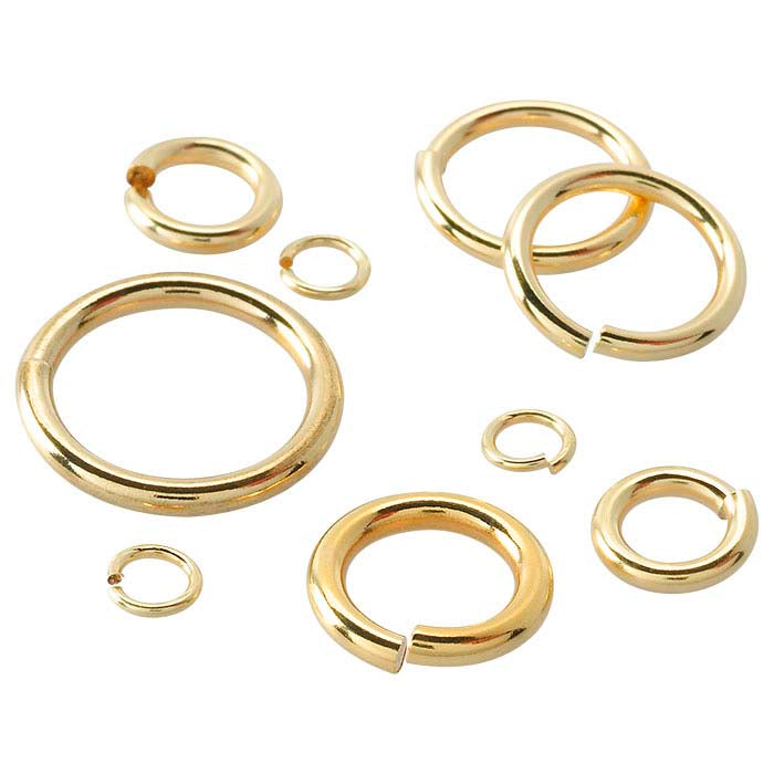 14/20 Yellow Gold-Filled Round Jump Ring