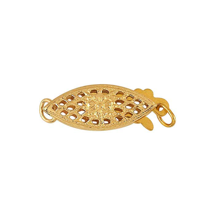 Marquise Filigree Safety Clasp