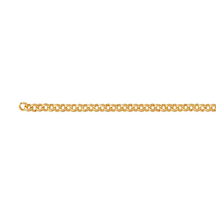 14/20 Yellow Gold-Filled Oval Rolo Chain