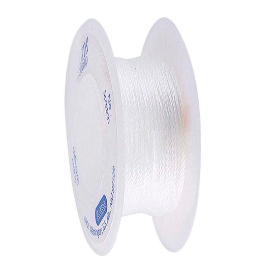 Stringth #2 White Bead Cord, 100 Yds.