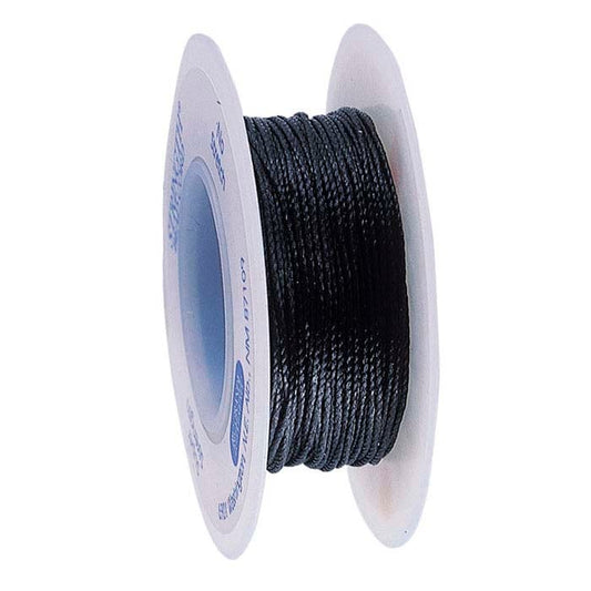 Stringth #1 Black Bead Cord, 100 Yds.