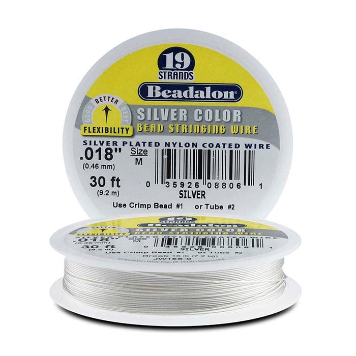 Beadalon® Designer Series 19-Strand Silver Color Wire