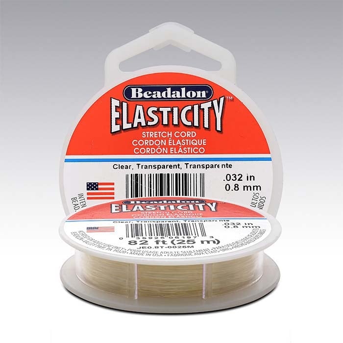 Beadalon® Elasticity™ Clear Stretch Cord