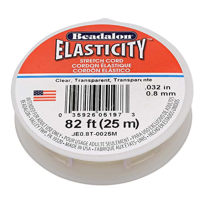 Beadalon® Elasticity™ Clear Stretch Cord