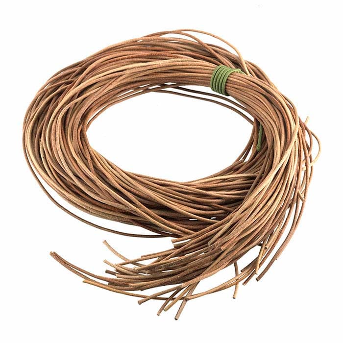 Натуральные греческие кожаные предварительно нарезанные круглые шнуры