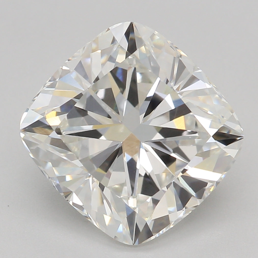 Diamante Coltivato in Laboratorio 2,77ct, Modello Cuscino, G, VS1