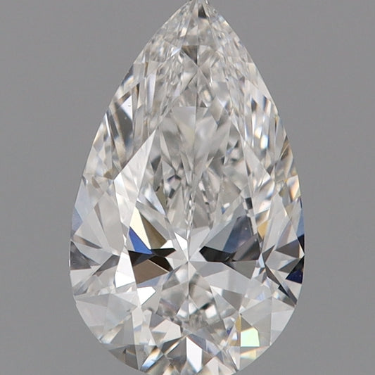 Laboratoriedyrket diamant 1,02 ct, pære, E, VVS2