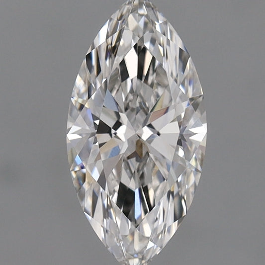 Lab-odlad diamant 0,78 ct, marquise, F, VVS1