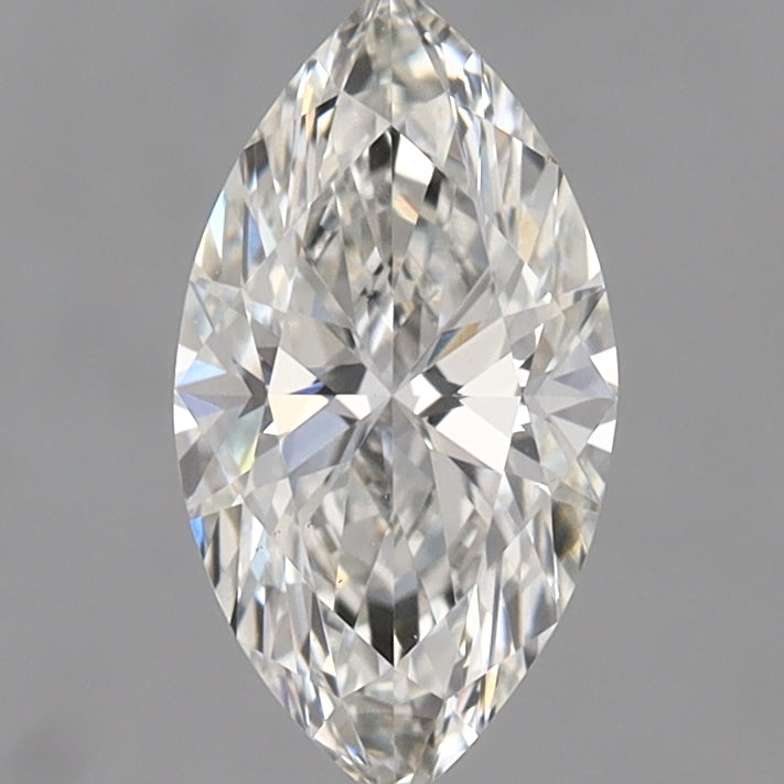 Laboratoriedyrket diamant 0,75 ct, marquise, H, VS1