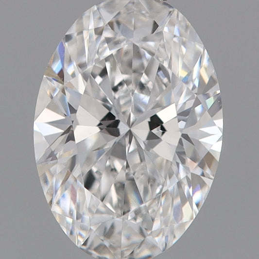 Lab-odlad diamant 1,06 ct, oval, D, VVS2