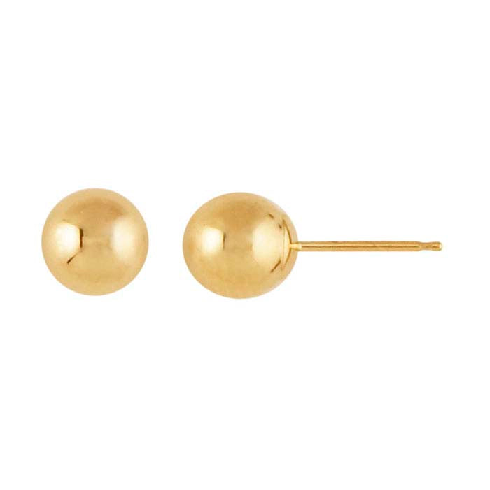 Hollow Ball Post Earring