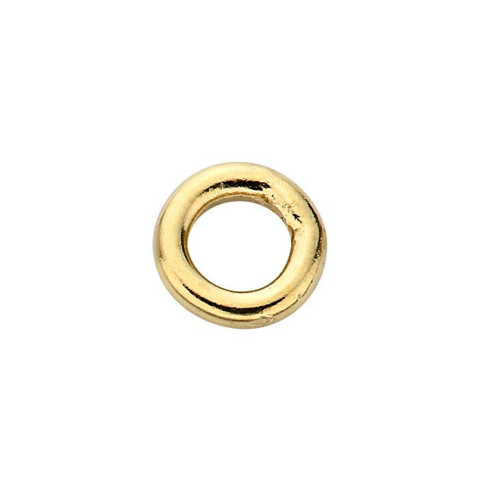 14/20 Yellow Gold-Filled Round Closed Ring