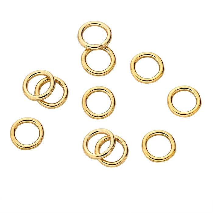 14/20 Yellow Gold-Filled Round Closed Ring