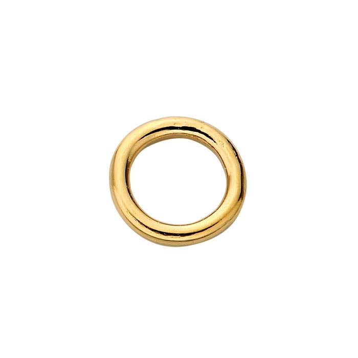 14/20 Yellow Gold-Filled Round Closed Ring