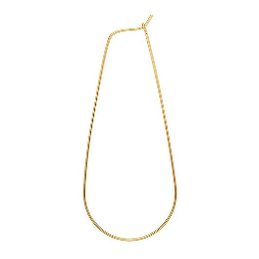 Teardrop Hoop Earring