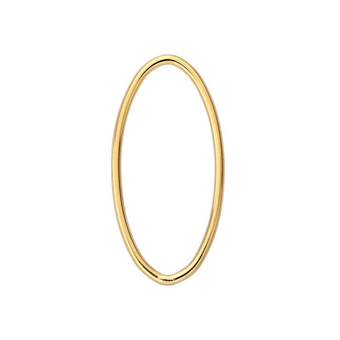14/20 Yellow Gold-Filled Oval Component