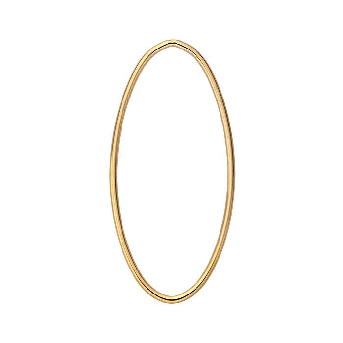 14/20 Yellow Gold-Filled Oval Component