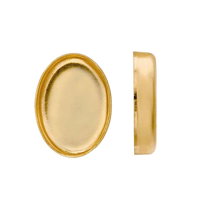 Oval Bezel Cup Setting