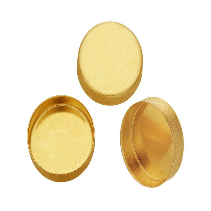 Oval Bezel Cup Setting