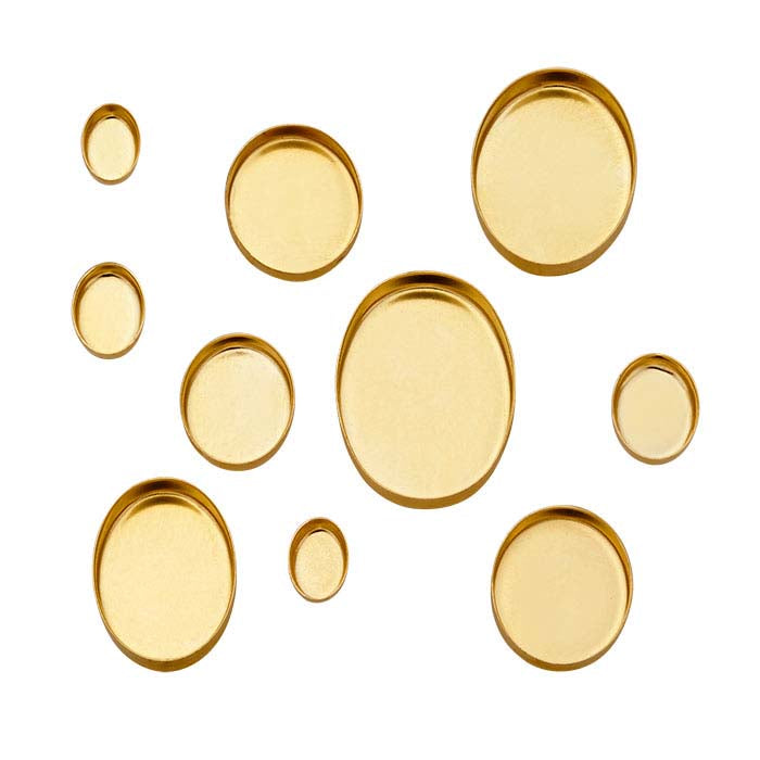 Oval Bezel Cup Setting