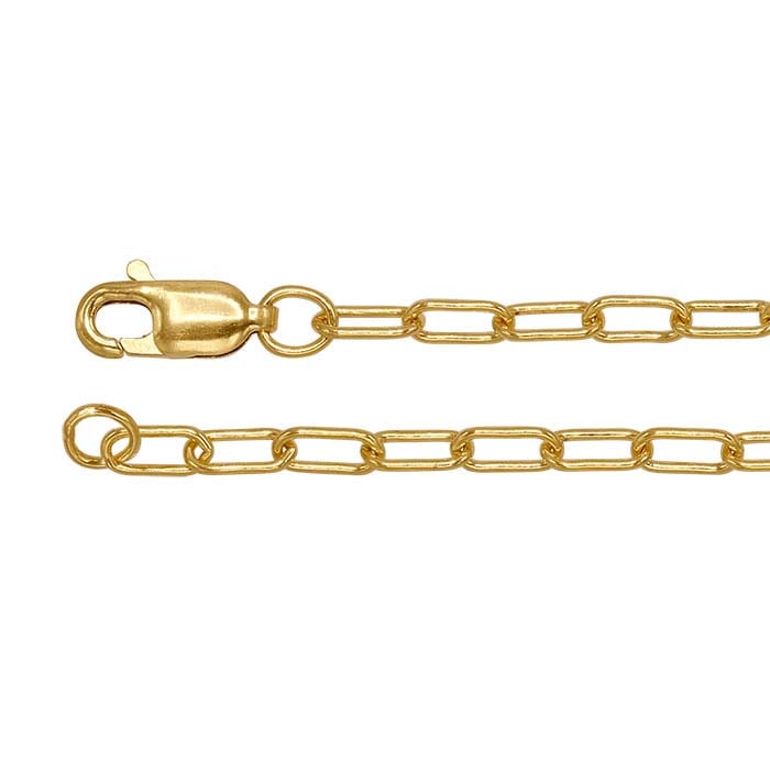 14/20 Yellow Gold-Filled Oval Cable Chain