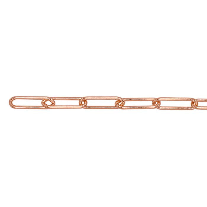 14/20 Rose Gold-Filled Oval Cable Chain