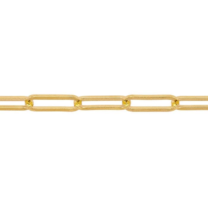 14K Yellow Gold Oval Cable Chain