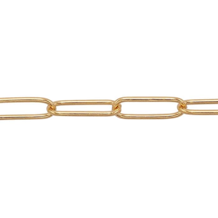 14/20 Yellow Gold-Filled Oval Cable Chain