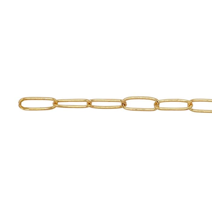 14/20 Yellow Gold-Filled Oval Cable Chain