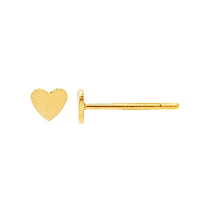 Tiny Heart Post Earring