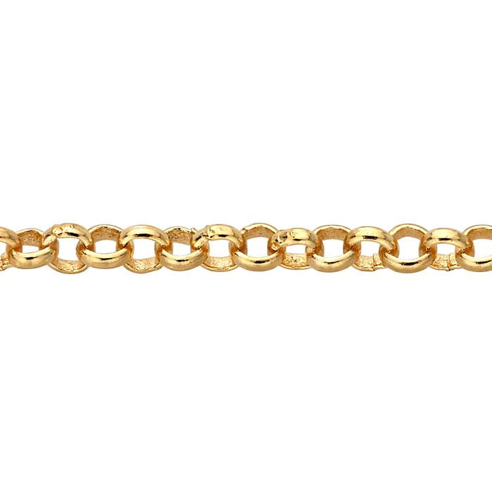 14/20 Yellow Gold-Filled 1.85mm Round Rolo Chain – Amadesa