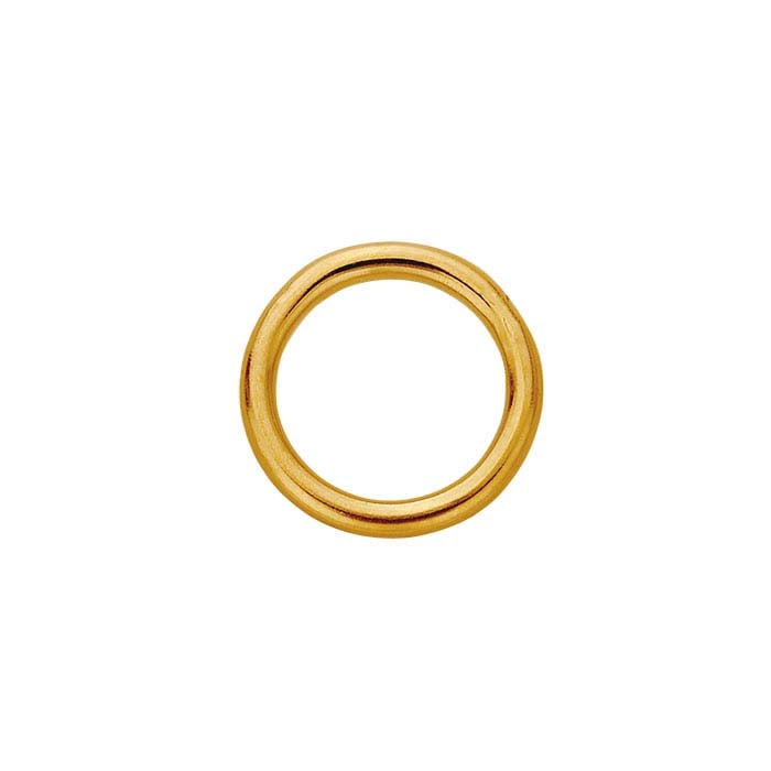 14/20 Yellow Gold-Filled Round Closed Ring