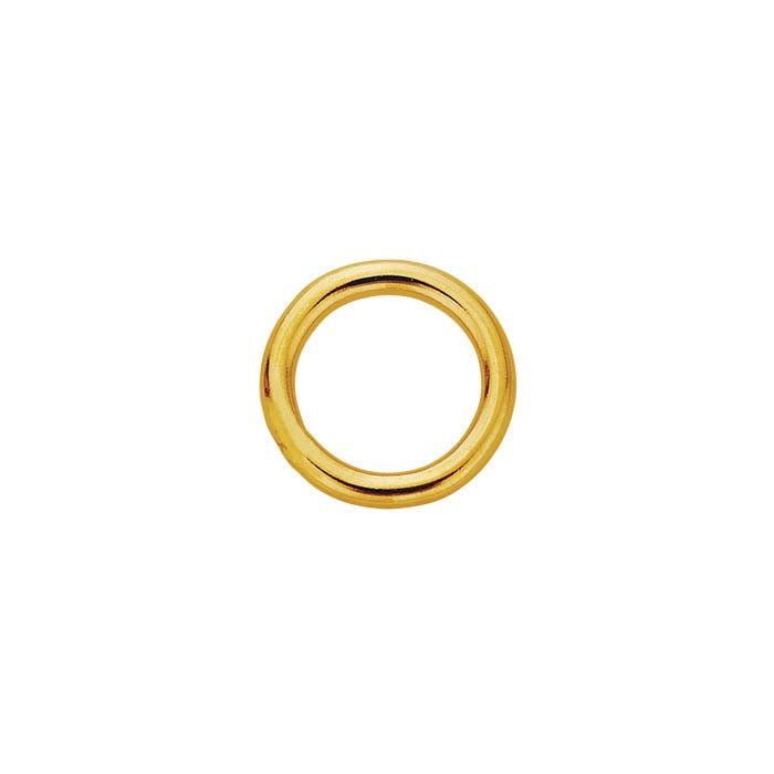 14/20 Yellow Gold-Filled Round Closed Ring