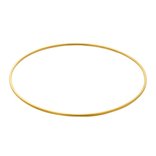 Brazalete chapado en oro amarillo 14/20