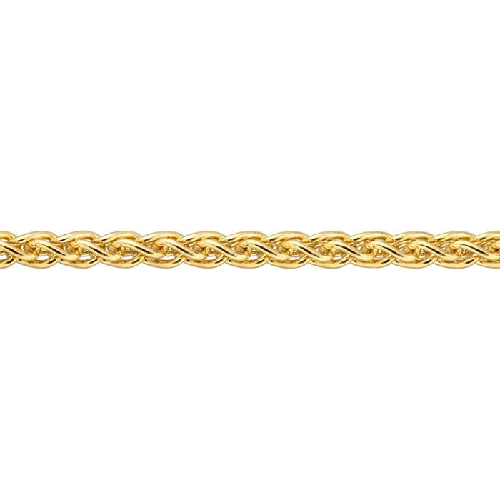 14/20 Yellow Gold-Filled 1.2mm Wheat Chain, Adjustable