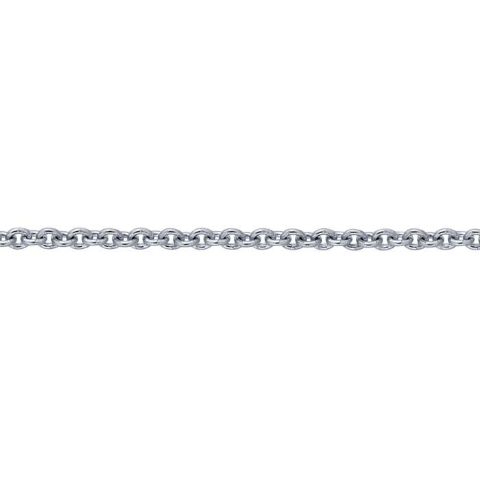 Platinum . Round Cable Chain