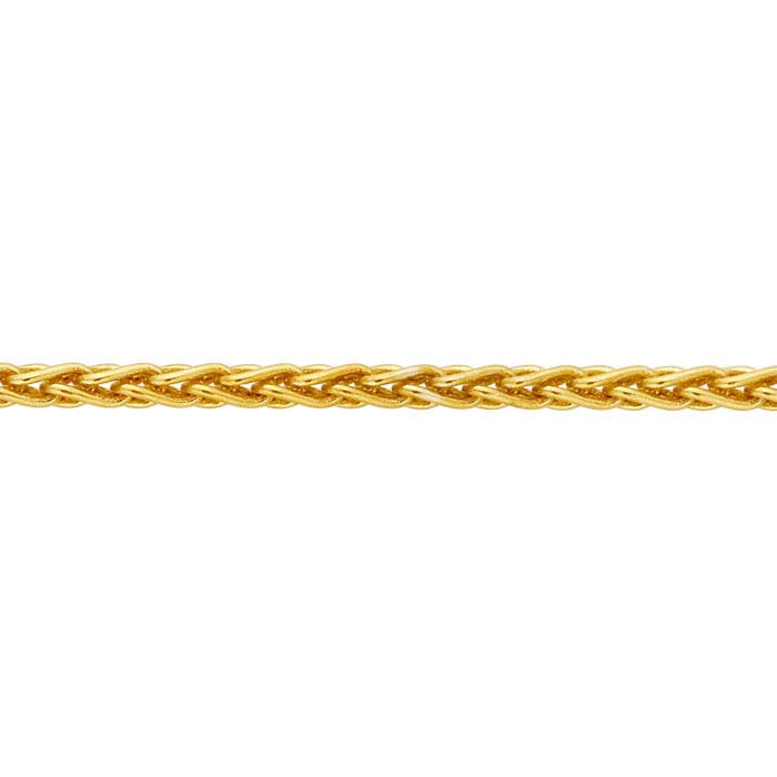 14/20 Yellow Gold-Filled Round Wheat Chain