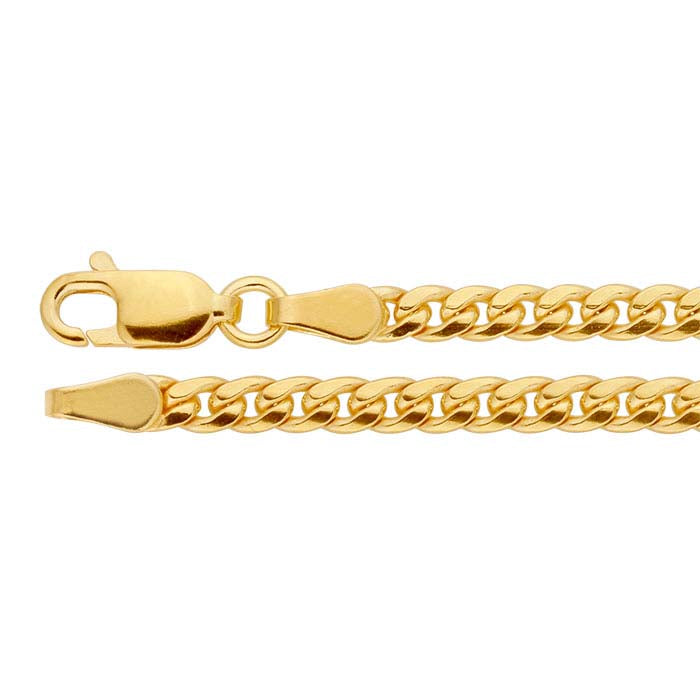 14/20 Yellow Gold-Filled Curb Chain