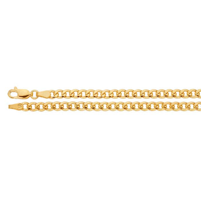 14/20 Yellow Gold-Filled Curb Chain