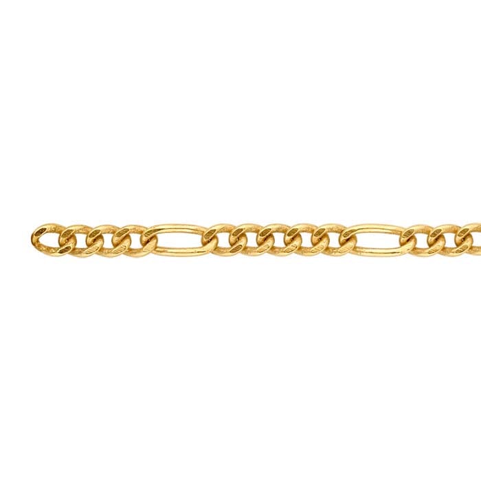 14/20 Yellow Gold-Filled Figaro Chain