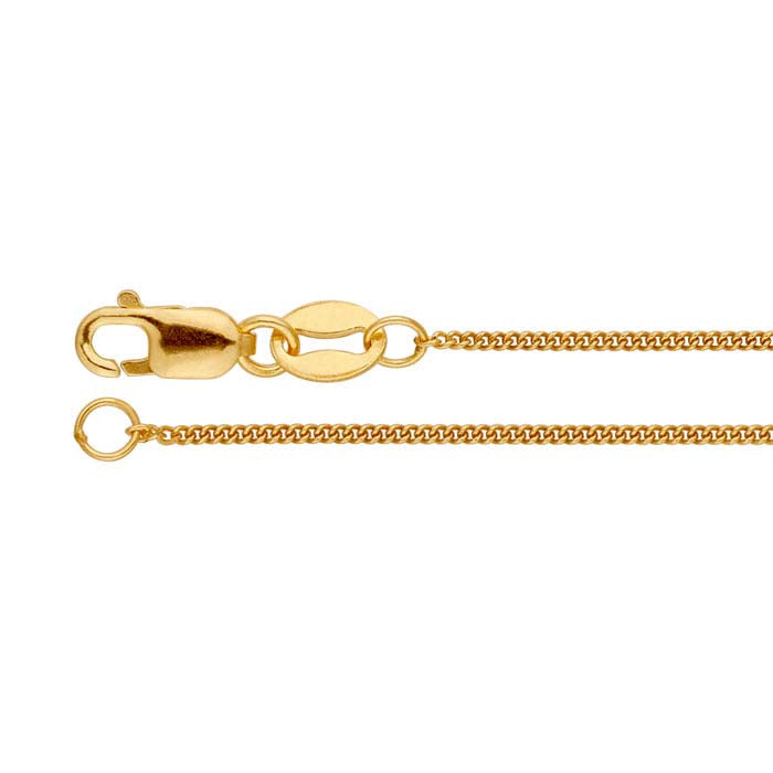 14/20 Yellow Gold-Filled Curb Chain