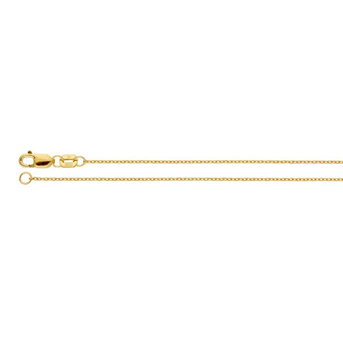 14/20 Yellow Gold-Filled Lightweight Oval Cable Chain
