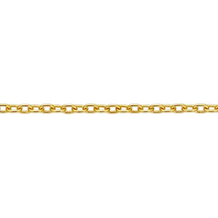 14/20 Yellow Gold-Filled Lightweight Oval Cable Chain