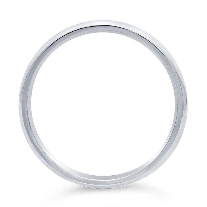 Nordt Platinum Comfort Fit Featherweight Wedding Band