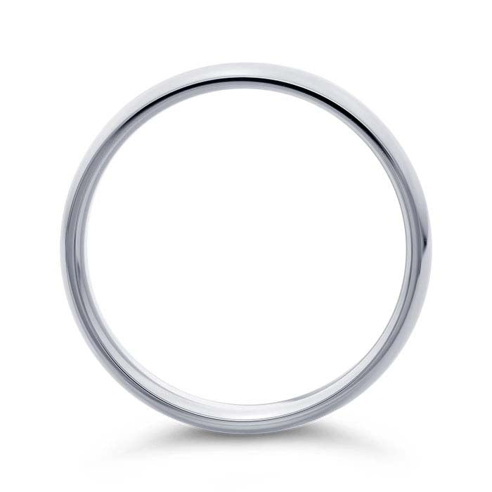 Nordt Platinum Comfort Fit Featherweight Wedding Band