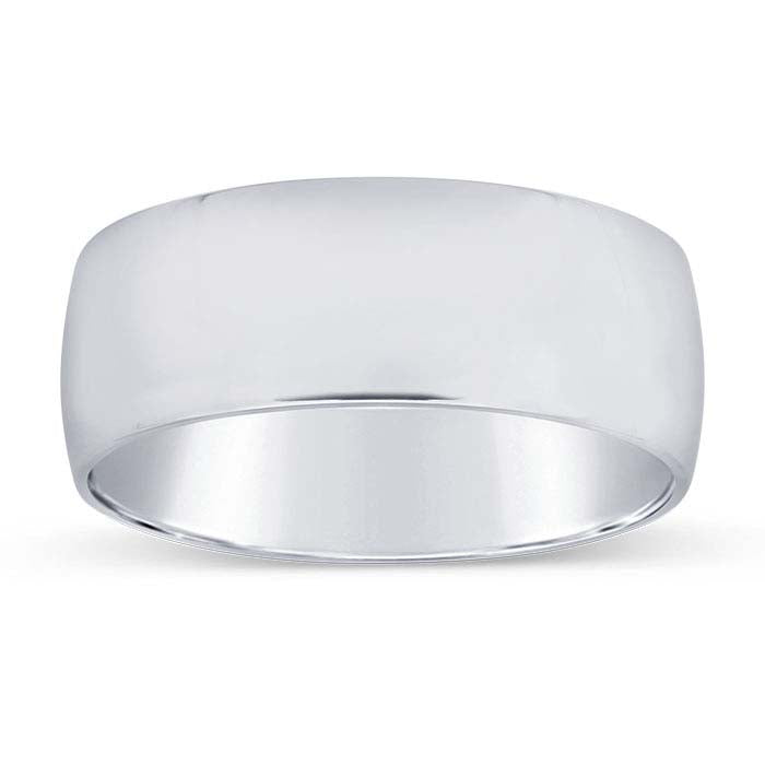Nordt Platinum Comfort Fit Featherweight Wedding Band