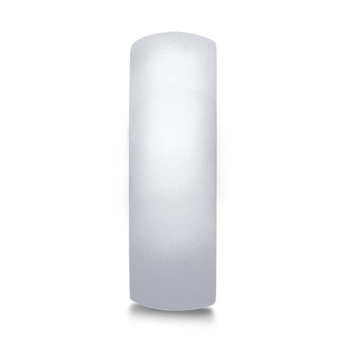 Nordt Platinum Lightweight Half-Round Wedding Band