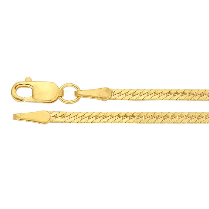 14/20 Yellow Gold-Filled Herringbone Chain